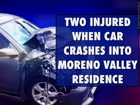 Two Hurt in Car Crash on Windjammer Drive [Moreno Valley, CA]